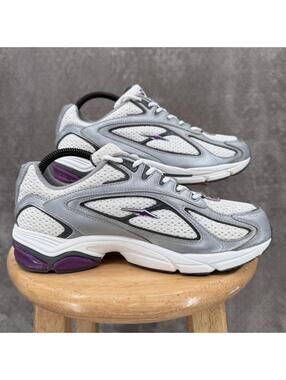 Avia Shoes Womens 9.5 Gray Mesh Cantilever Running Cushioned Athletic Sneakers